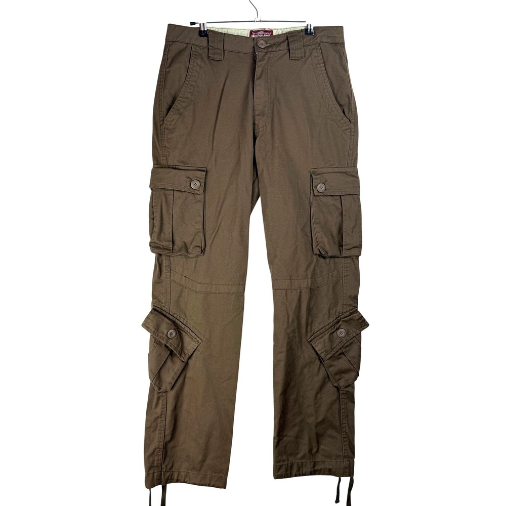 Matchstick Cargo Pants Mens 30 Brown Multi-Pocket Tactical Gorpcore Workwear
